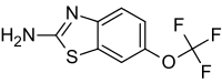 Figure 6: chemical structure of the drug riluzole